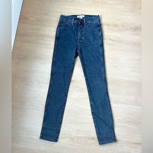 Madewell 10” High Rise Skinny Jeans Size 24